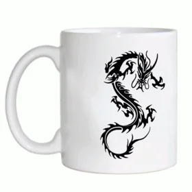 Прикольные кружки: китайские драконы классические 8